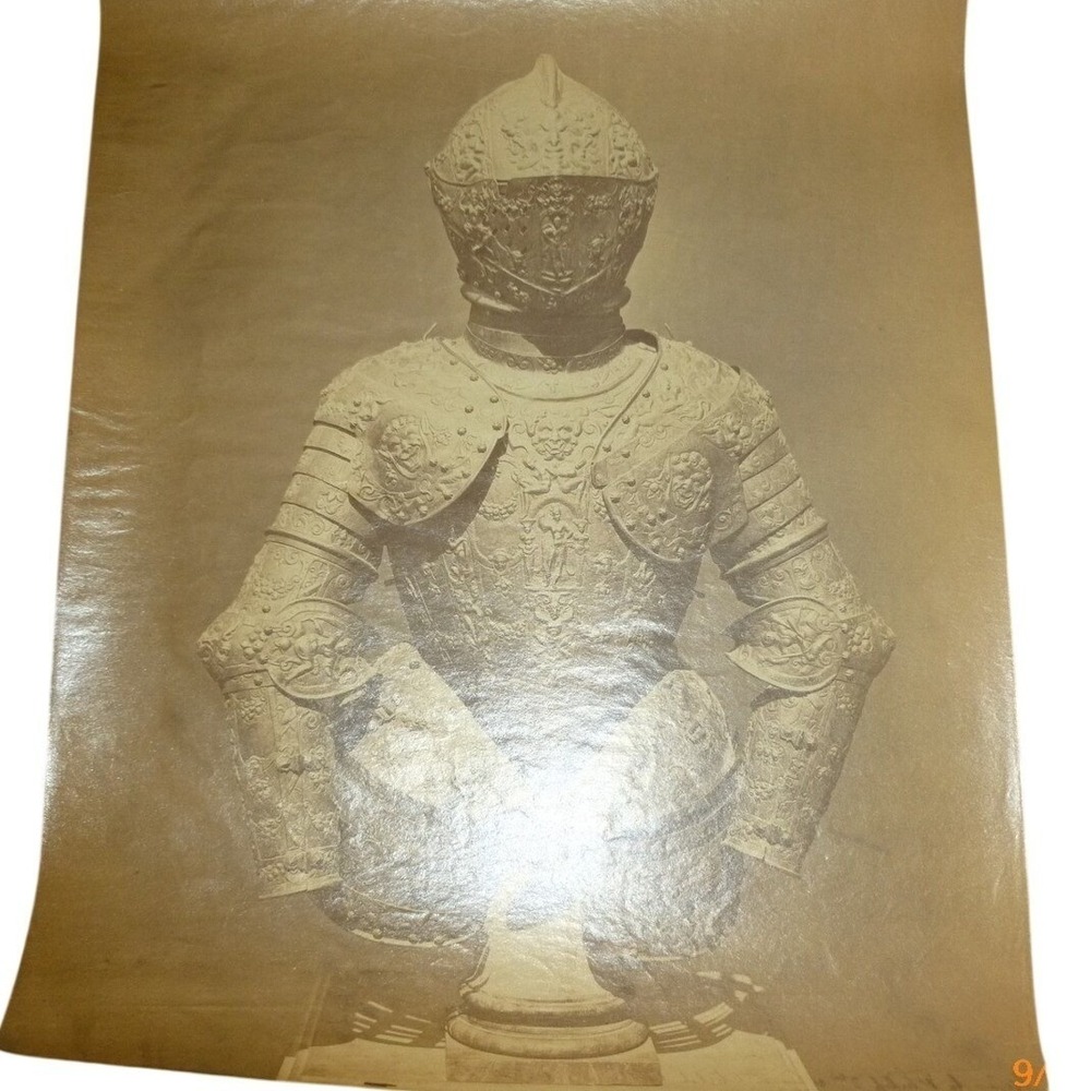 Charles Clifford 1860s Albumen Print Philip III Child Armor Royal Armoury Madrid